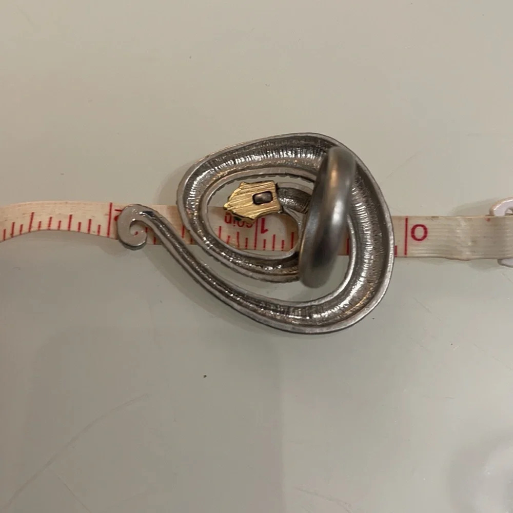 New York & Co Large Silver Tone Snake Ring - Picture 10 of 10